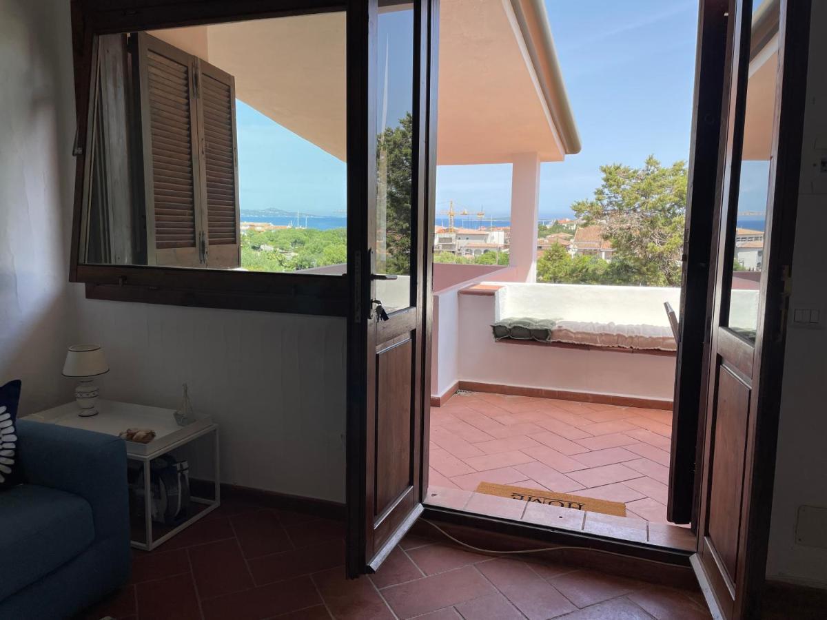 Splendida Vista Mare Zona Centrale Porto Rotondo Posto Auto Privato Exterior foto