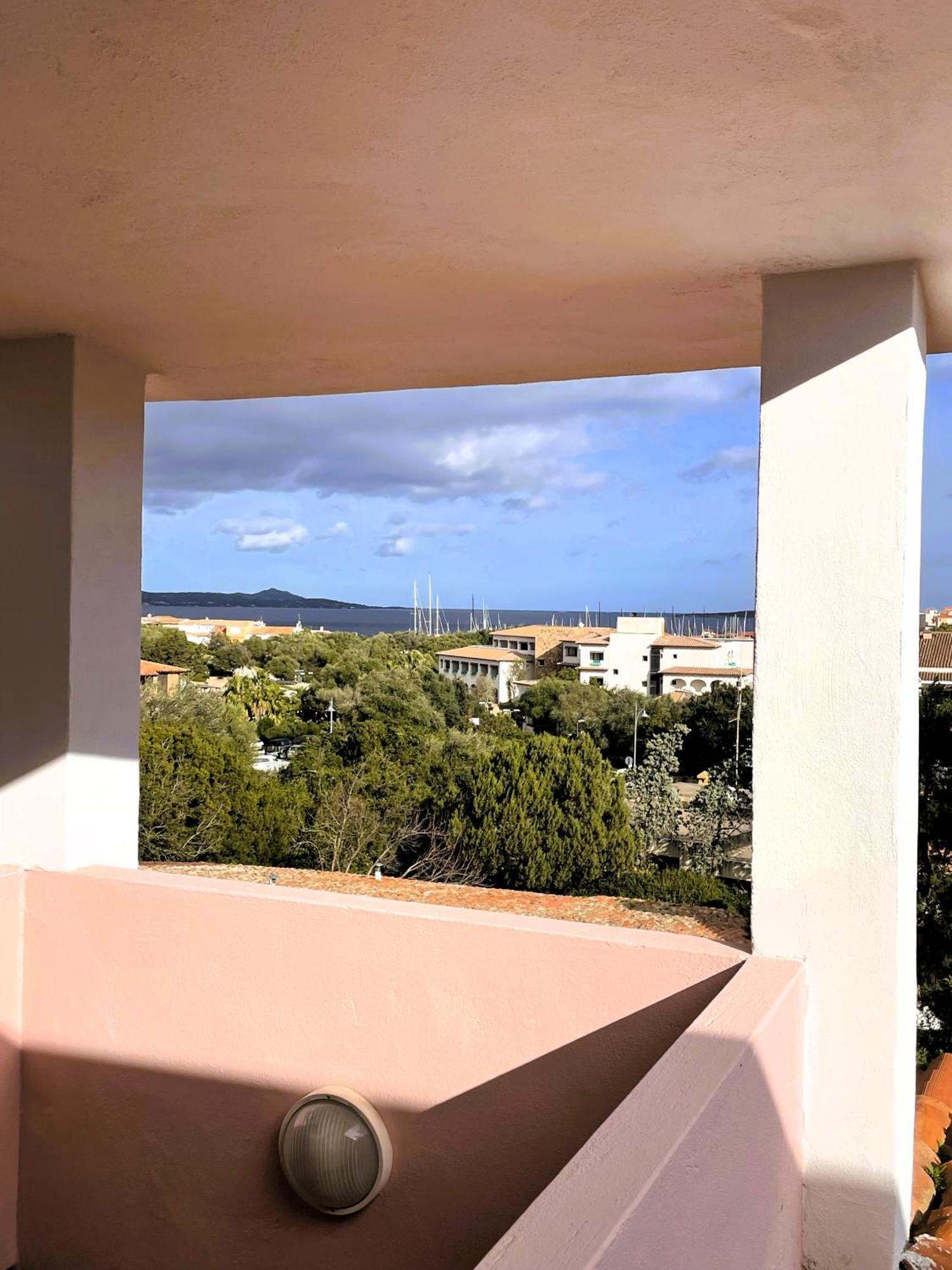 Splendida Vista Mare Zona Centrale Porto Rotondo Posto Auto Privato Exterior foto