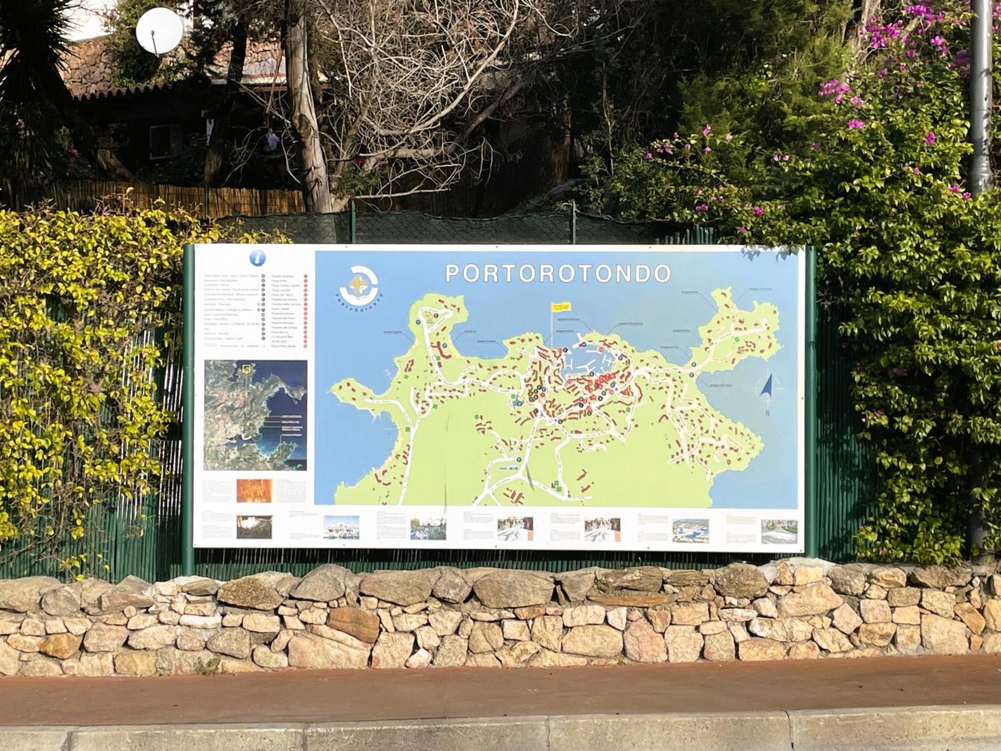 Splendida Vista Mare Zona Centrale Porto Rotondo Posto Auto Privato Exterior foto