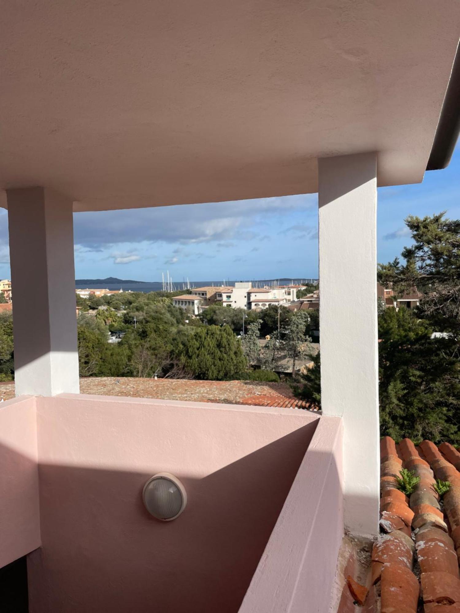 Splendida Vista Mare Zona Centrale Porto Rotondo Posto Auto Privato Exterior foto